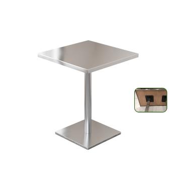 Großhandel B2B Shop Edelstahl Rundtisch Restaurant Tisch Kantine